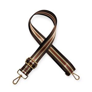 Striped Multicolor Adjustable Crossbody Bag Strap